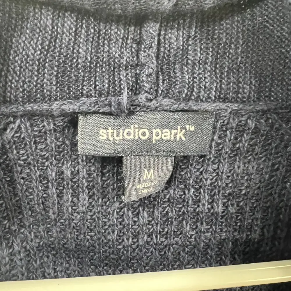 Studio Park x Amy Stran Open Front Cardigan Nave Size Medium